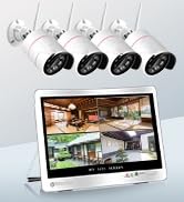 Amazon.co.jp: 【500万高画素夜間カラー・金属製】YESKAMOO 防犯カメラ