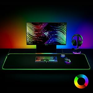 Razer Goliathus Chroma 3XL - Yumuşak Oyun Fare Altlığı, RGB