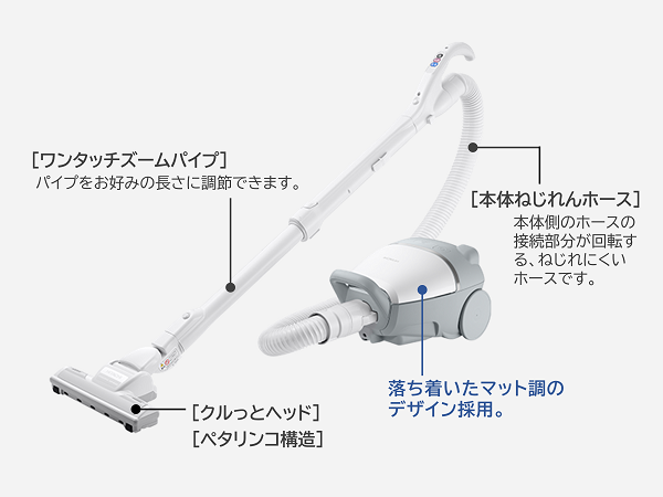 Amazon.co.jp: 日立 掃除機 かるパック 紙パック式クリーナー CV-KV70M