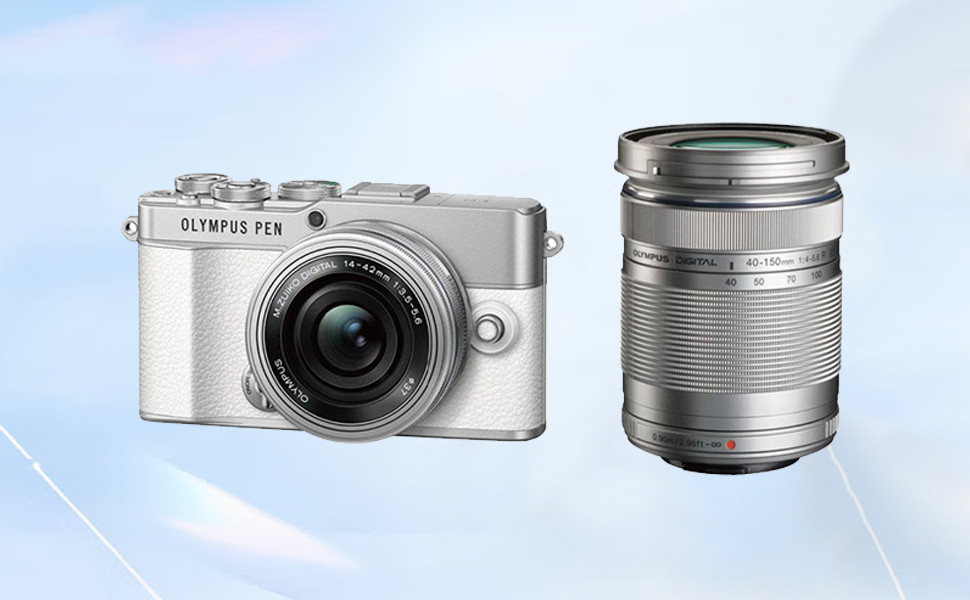 Amazon | OM SYSTEM PEN E-P7 EZダブルズームキット ホワイト