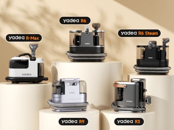 Amazon | 【100℃蒸気噴射 2in1スチーム掃除機】Yadea R-Max カーペット