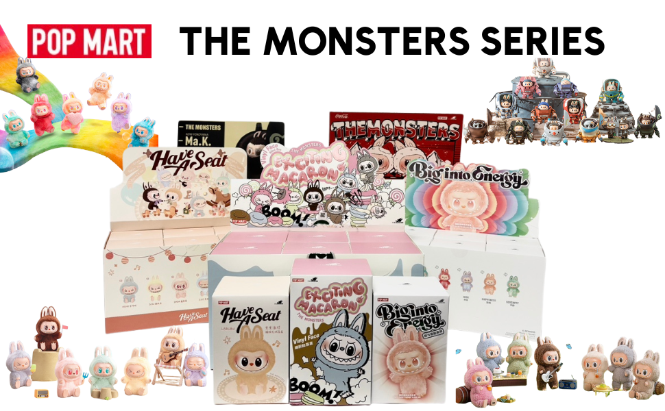 Amazon | POP MART THE MONSTERS Exciting Macaron ぬいぐるみ