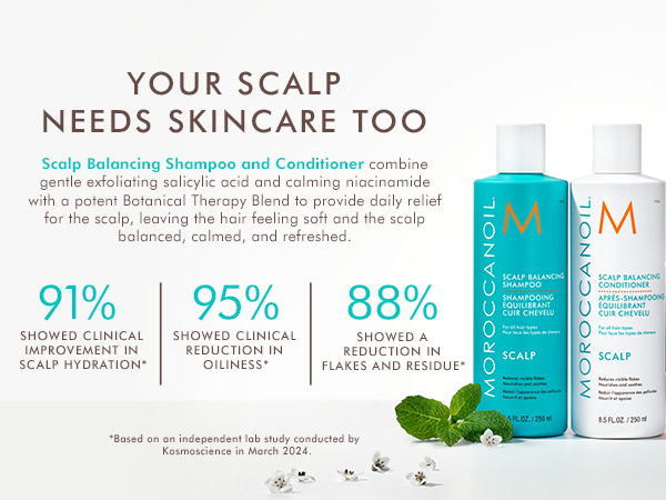 Amazon.com: Moroccanoil Scalp Balancing Shampoo & Conditioner