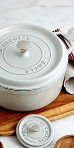 Amazon｜staub ストウブ 「 ワナベ カンパーニュ L 20cm 」 両手 鋳物