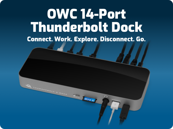 Amazon.com: OWC 14-Port Thunderbolt 3 Dock with Cable, Compatible