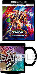 Amazon.co.jp: ソー:ラブ&サンダー 4K UHD MovieNEX スチールブック