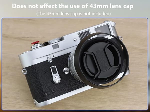 Amazon.com : Haoge LH-ZV05 Round Metal Lens Hood for Carl Zeiss