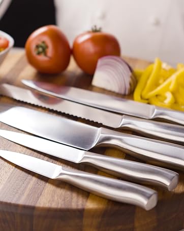 Amazon.com: Wolfgang Puck Slate Tray with Stainless Steel Handles