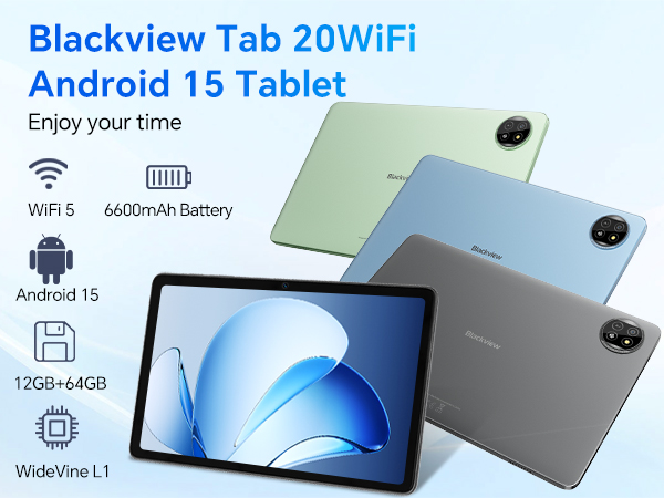 Amazon.com : Blackview Tablet 10 inch Android 15,2025 AI Tablet