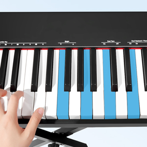 Amazon.co.jp: Moukey 電子ピアノ 88鍵盤 キーボード セット セミ