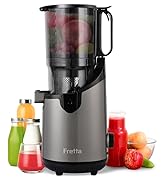 Amazon.co.jp: Fretta ジューサー 10.8cm広い投入口 1L大容量 スロー