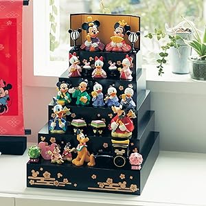 Amazon | [ベルメゾン] ディズニー 段飾り 雛人形 おひなさま フル
