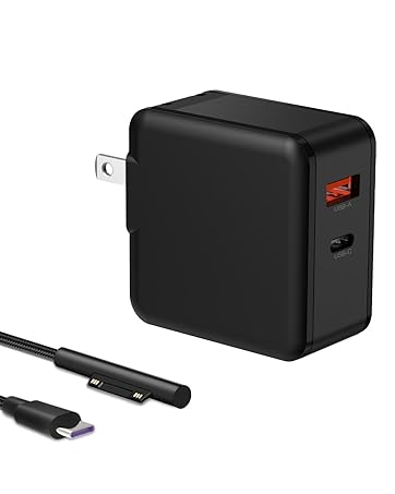 Amazon.co.jp: cshare Surface 用 充電器 65W サーフェス 対応 充電器