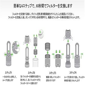 Amazon.co.jp: ダイソン Dyson Pure シリーズ HP03 HP02 HP01 HP00