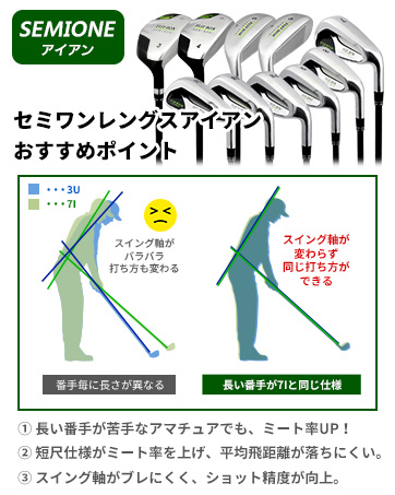 Amazon.co.jp: FLIT BOX SEMIONEアイアンセット 右用 メンズ 8本セット