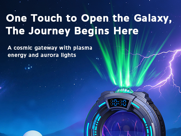 8-in-1 Sci-Fi Gateway Galaxy Projector Nebula Night Light for Kids