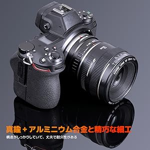 Amazon | K&F CONCEPT メーカー直営店 マウントアダプター Canon対応