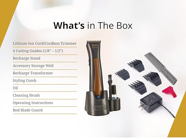 Amazon.com: Wahl Professional Beret Trimmer Corded and Cordless