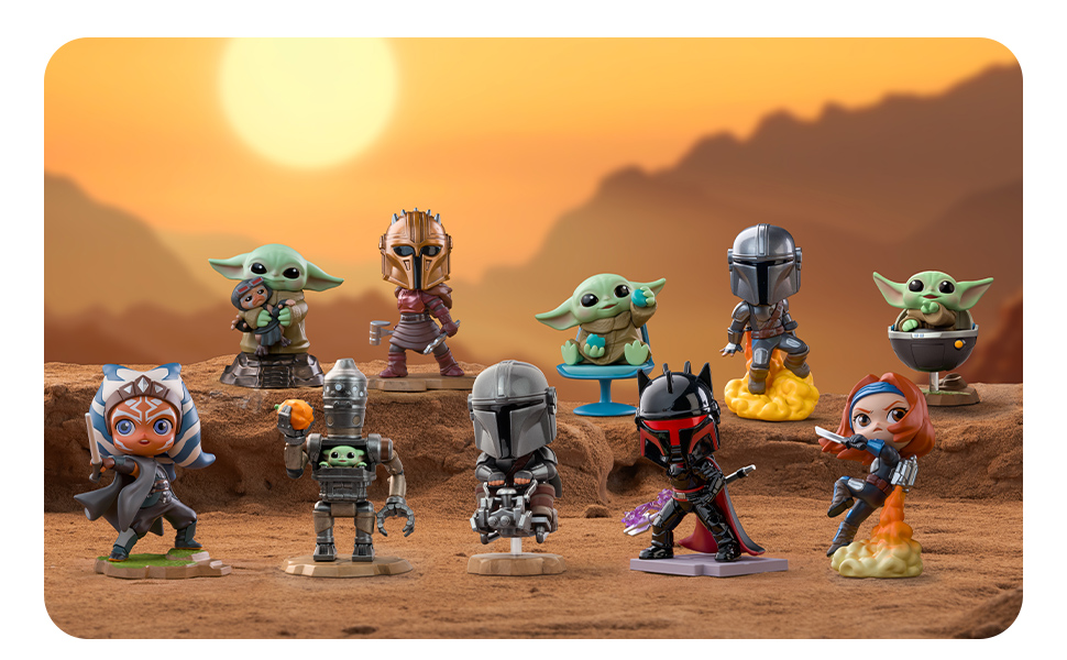 Amazon.co.jp: POP MART スター・ウォーズ マンダロリアン シリーズ