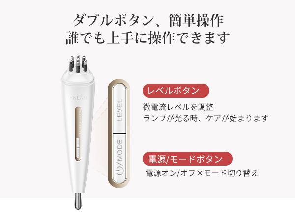 Amazon.co.jp: ANLAN リフトポインター 美顔器 筋膜リリース コリ