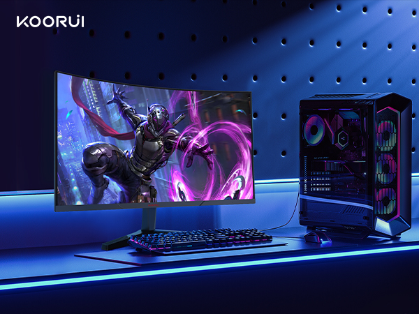 Amazon.co.jp: KOORUI ゲーミングモニター 24インチモニター フルHD