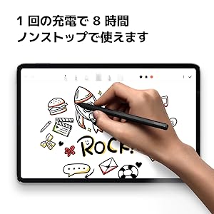 Amazon.co.jp: Xiaomi タブレット用タッチペン/スマートペン ブラック