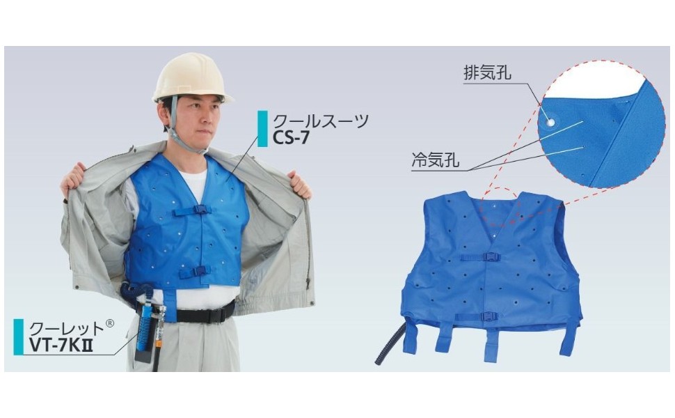 Amazon | シゲマツ(重松製作所) 個人用冷却器 クーレット クールスーツ