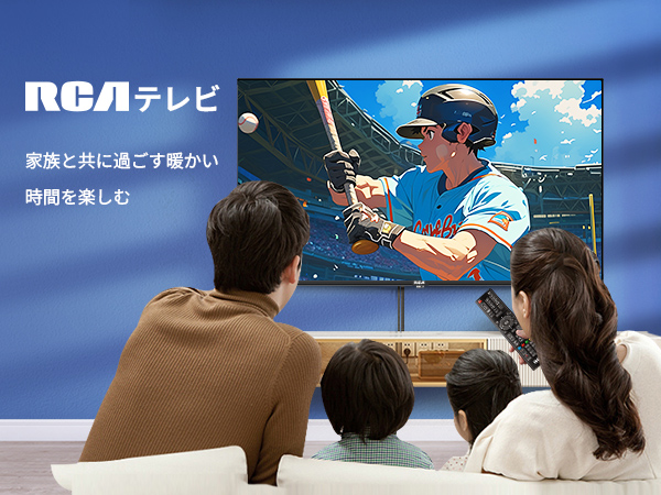 Amazon | RCA テレビ 50インチ UHD 4K 液晶テレビ ダブルチューナー