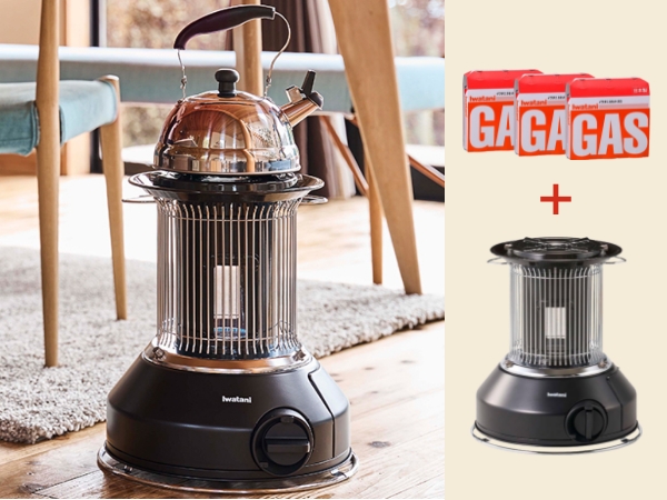 Amazon | Iwatani イワタニ カセット ガス ストーブ マル暖 やかん