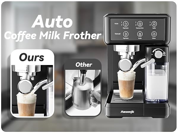 Amazon | Aeomjk コーヒーメーカー, 20 Bar プロフェッショナル