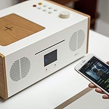 Amazon.co.jp: Welle(ベレー) Bluetoothデスクトップ型オーディオ