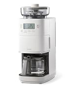 Amazon | シロカ コーン式 全自動 コーヒーメーカー カフェばこPRO