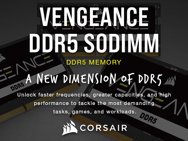Amazon.com: CORSAIR Vengeance SODIMM DDR5 RAM 48GB (1x48GB