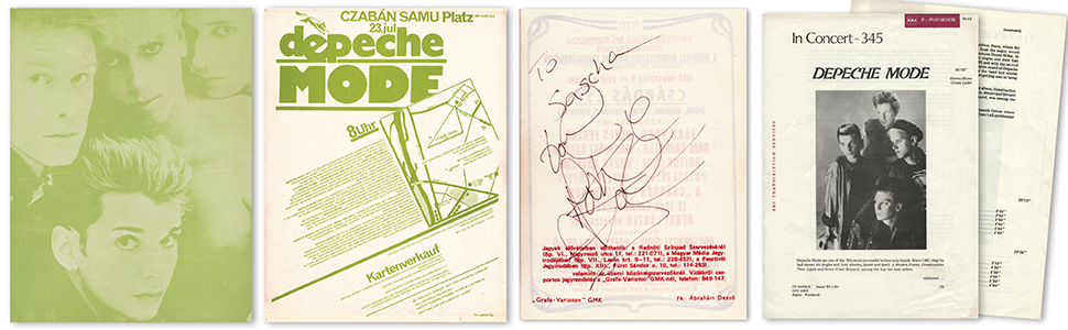 Depeche Mode: Monument: Burmeister, Dennis, Lange, Sascha