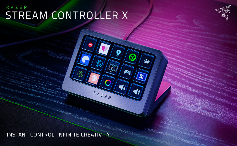 Amazon.co.jp: Razer レイザー Stream Controller X 自由に割り当て