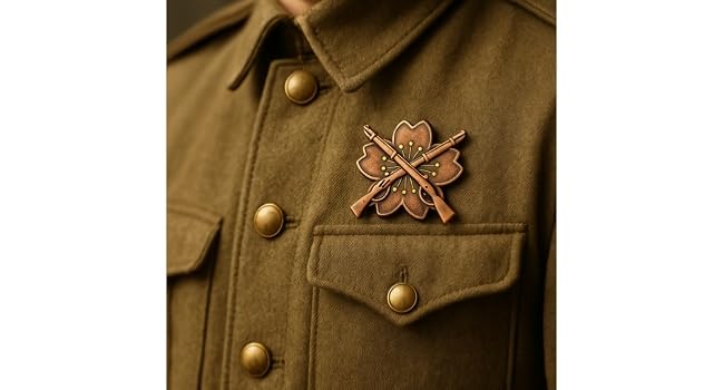 大日本帝国日本陸軍校章バッジ予科連ミリタリーヴィンテージレア希少