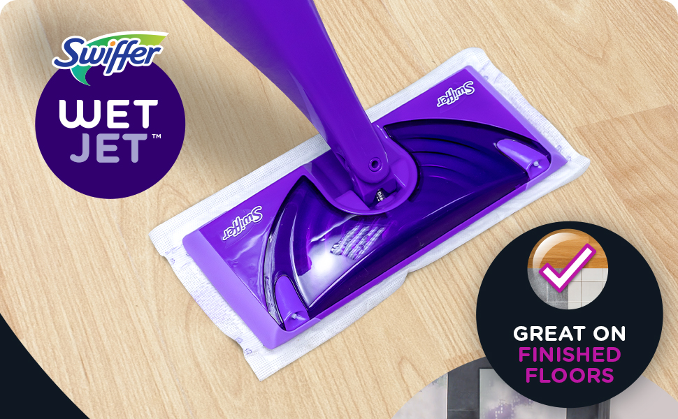 Amazon.com: Swiffer WetJet Hardwood and Floor Spray Mop Cleaner