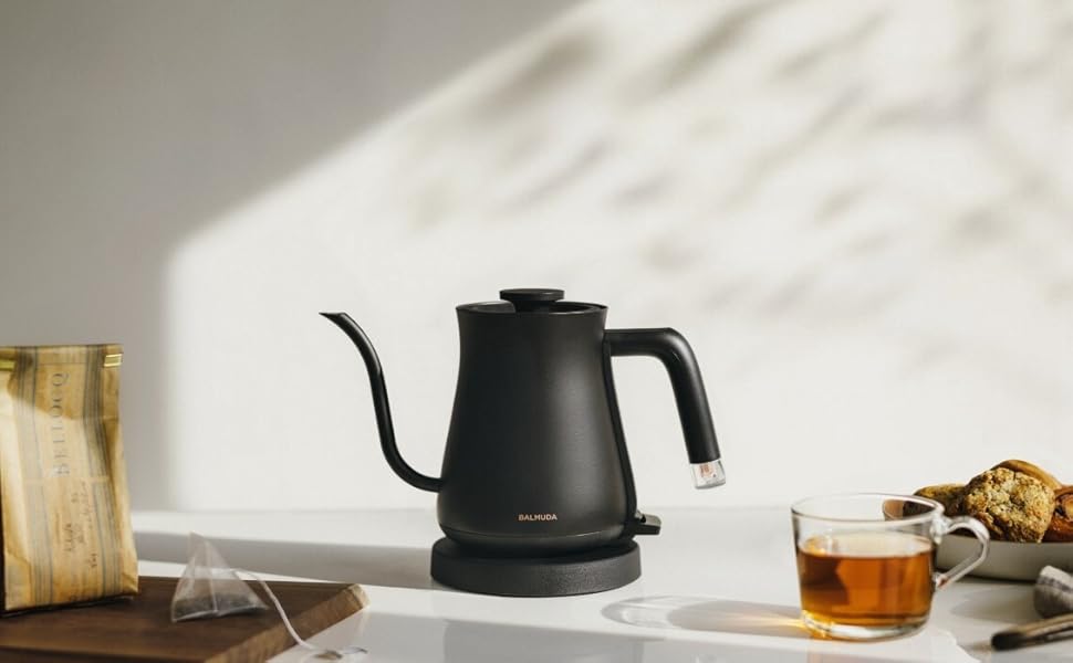 Amazon | バルミューダ BALMUDA The Pot KPT01JP-BK 電気ケトル