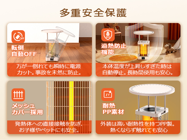 Amazon | カーボンヒーター 【2025年冬新開発&暖房＋煮る＋保温 3in1