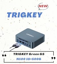 TRIGKEY Green G5 Mini Computer, Intel 12th Gen N100 (up to 3.4GHz