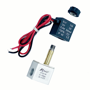 Amazon.co.jp: 電磁弁電気ソレノイドバルブ 1/4“ dc24V 2ウェイ