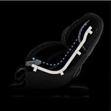 Amazon.com: Osaki Zero Gravity 3D L-Track Chair with Space Saving