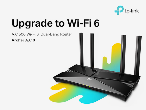 Amazon.com: TP-Link Smart WiFi 6 Router (Archer AX10) – 4 Gigabit