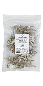 Amazon | 無農薬 ホワイトセージ 枝付き (クラスター) 約50g
