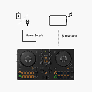 Amazon.com: Pioneer DJ AlphaTheta DDJ-FLX2 Compact 2-Channel DJ