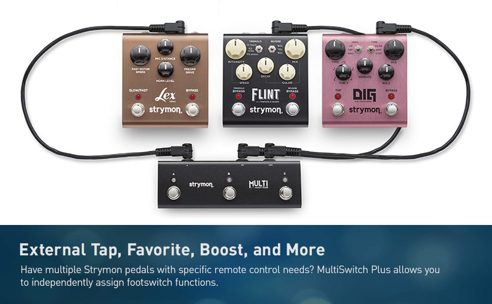 Amazon.com: Strymon MultiSwitch Plus Footswitch for Guitar Effects
