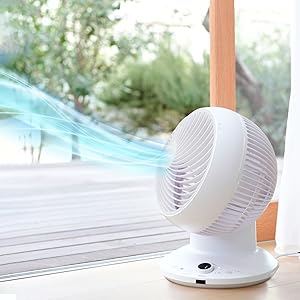 Amazon | [山善] 洗える サーキュレーター 20畳 DCモーター (360度首