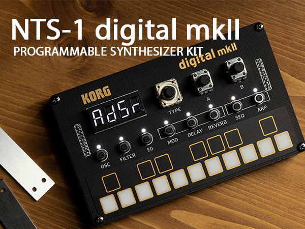 Amazon.com: Korg Nu:Tekt NTS-1 MKII Build Your Own Digital