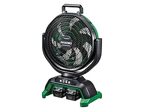 Amazon.co.jp: HiKOKI(ハイコーキ) 14.4V 18V 兼用 充電式 ファン 工場