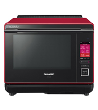 Amazon | シャープ 加熱水蒸気 オーブンレンジ 26L 2段調理 RE-WF262-B